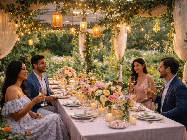 8 Garden Party Décor Ideas That Work Well in Every Season