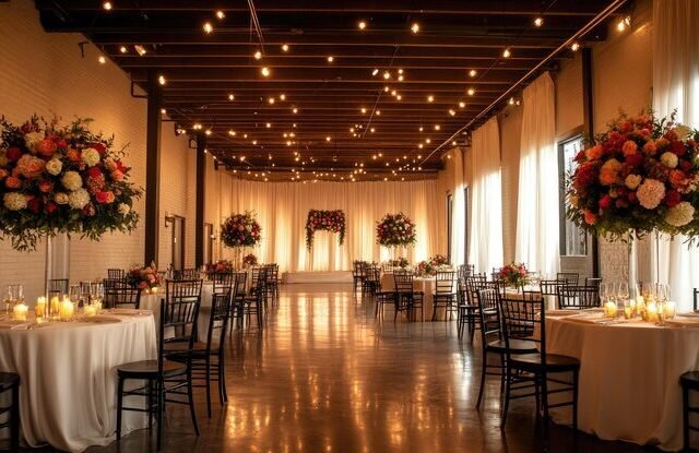 How Celebrities Choose the Perfect Wedding Reception Venues for Elegant Wedding Parties 