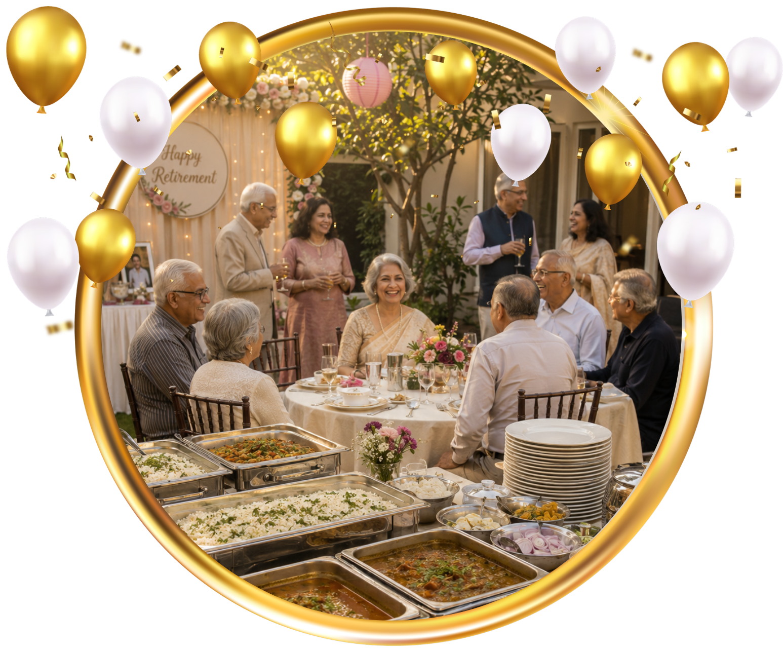 Retirement Party Catering Services