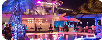Private spaces for retirement party
