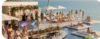 retirement dinner spaces for guest