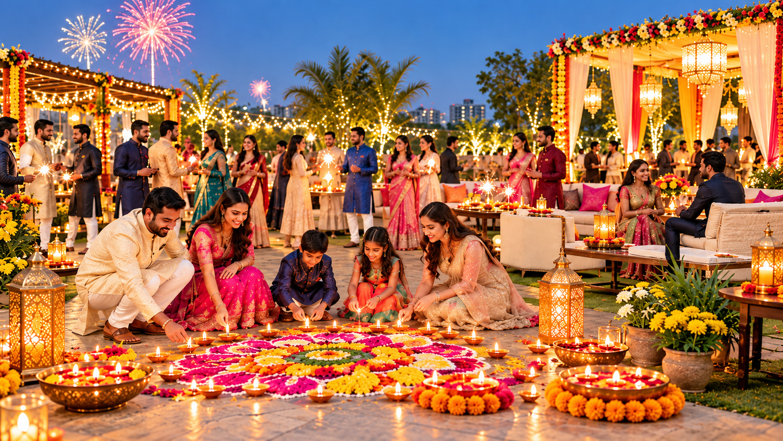 What Amenities Should You Look for in a Diwali Party Venue?